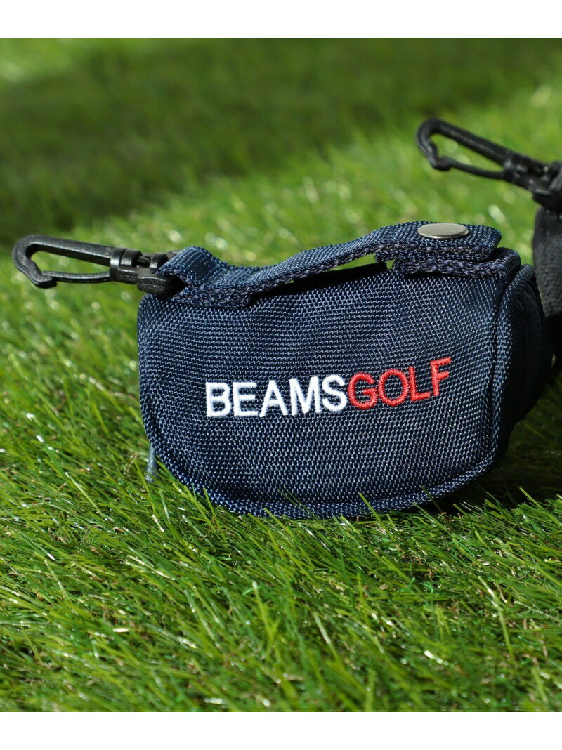 BEAMS GOLF / ボールケース BEAMS GOLF ビームス ゴルフ 財布 ポーチ ケース ポーチ ネイビー ブラック【送料無料】 Rakuten Fashion