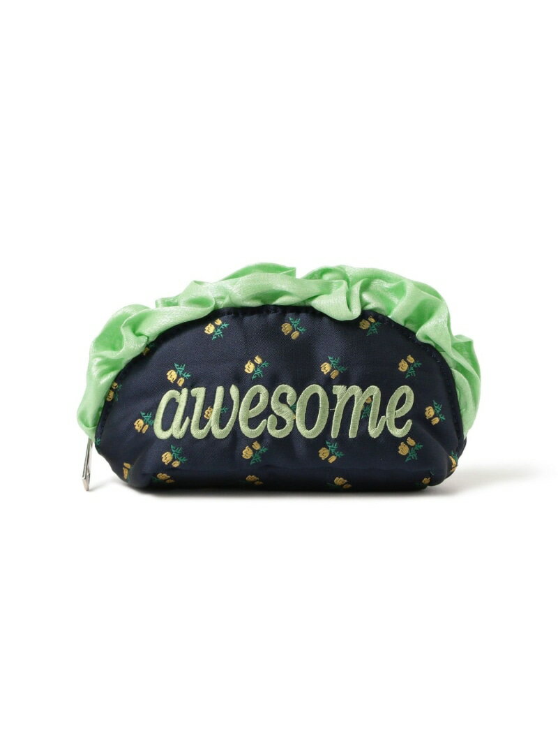 【別注】Casselini / フリル ポーチ Ray BEAMS ビームス ウイメン 財布・ポーチ・ケース ポーチ グリーン【送料無料】[Rakuten Fashion]