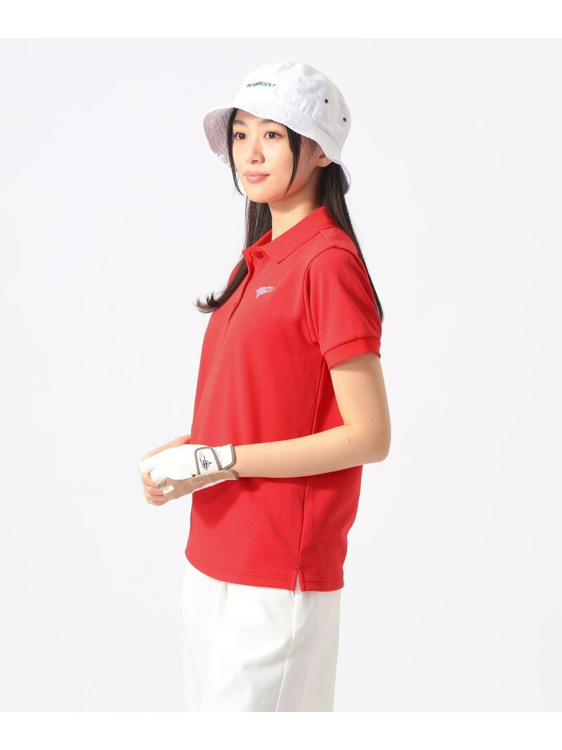 ＜WOMEN＞ORANGE LABEL / PARロゴ ポロシャツ(吸水速乾) BEAMS GOLF ORANGE LABEL ビームス ゴルフ トップス ポロシャツ ネイビー レッド ホワイト【送料無料】[Rakuten Fashion]