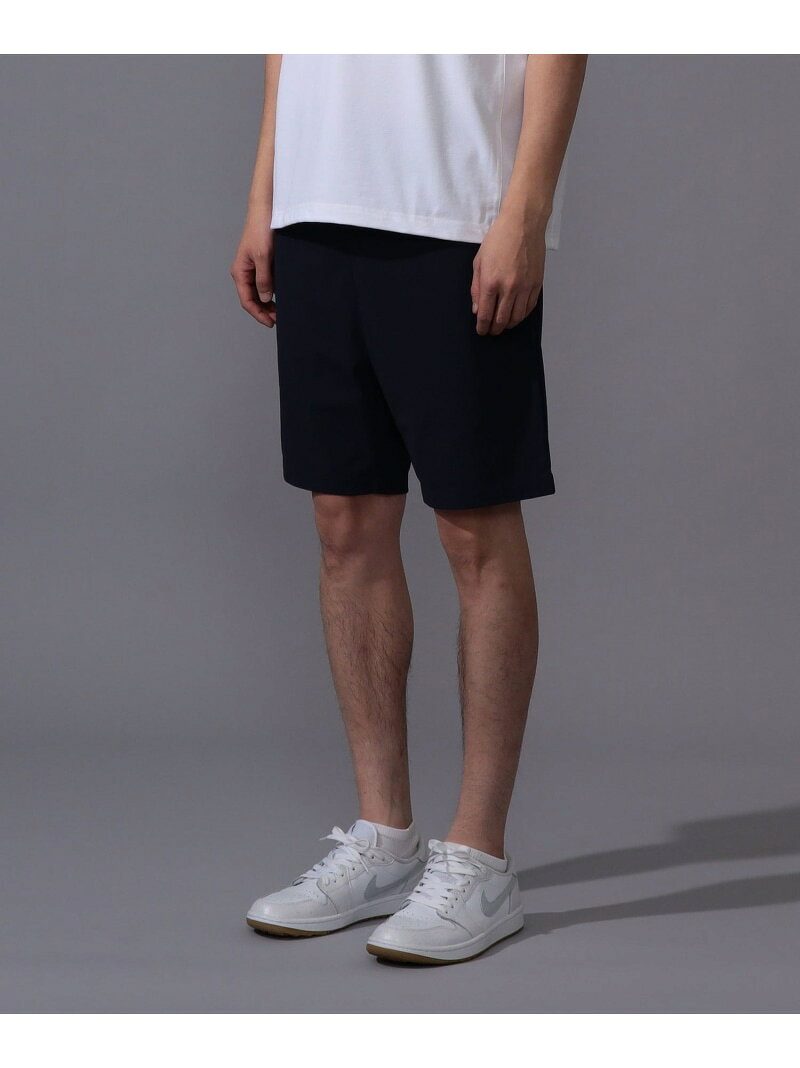 Jersey Pants - B.G.THREE / ALL-TIME アイレットニット イージーショーツ BEAMS GOLF PURPLE LABEL ビームス ゴルフ パンツ その他のパンツ ブラック ホワイト ネイビー【送料無料】[Rakuten Fashion]