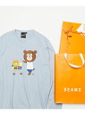【SPECIAL PRICE】BEAMS T / カート ベアー Tシャツ BEAMS T ビームスT トップス カットソー Tシャツ ブラック【送料無料】 Rakuten Fashion