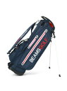 BEAMS GOLF / スタンド キャディバッグ 3 BEAMS GOLF ビームス ゴルフ スポーツ・アウトドア用品 ゴルフグッズ ベージュ ネイビー ブラ...