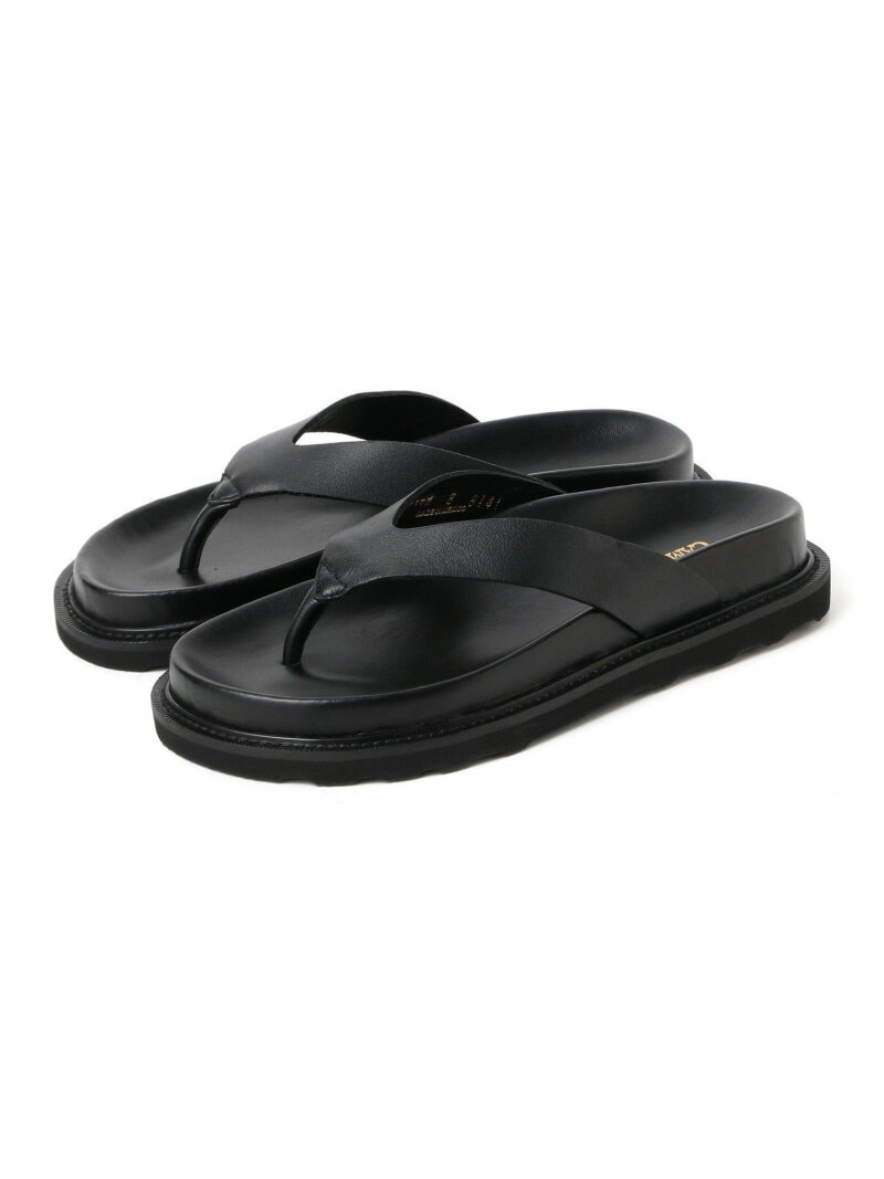 Women'S Shoes - CAMINANDO / トング スリッパ サンダル Demi-Luxe BEAMS デミルクス ビームス シューズ・靴 サンダル ブラック【送料無料】[Rakuten Fashion]