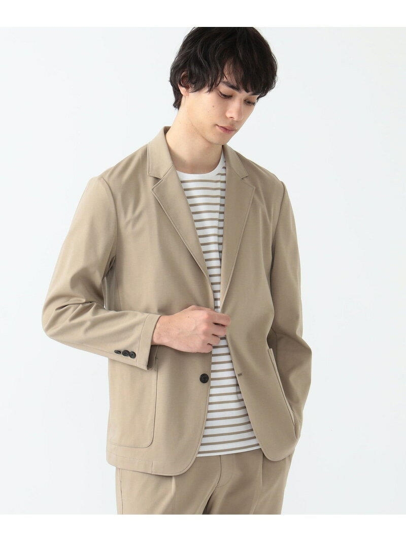 ビームス テーラードジャケット メンズ BEAMS HEART / クールポンチ ジャケット 24SS (セットアップ対応) BEAMS HEART MEN ビームス ハート ジャケット・アウター テーラードジャケット・ブレザー ベージュ ブルー【送料無料】[Rakuten Fashion]