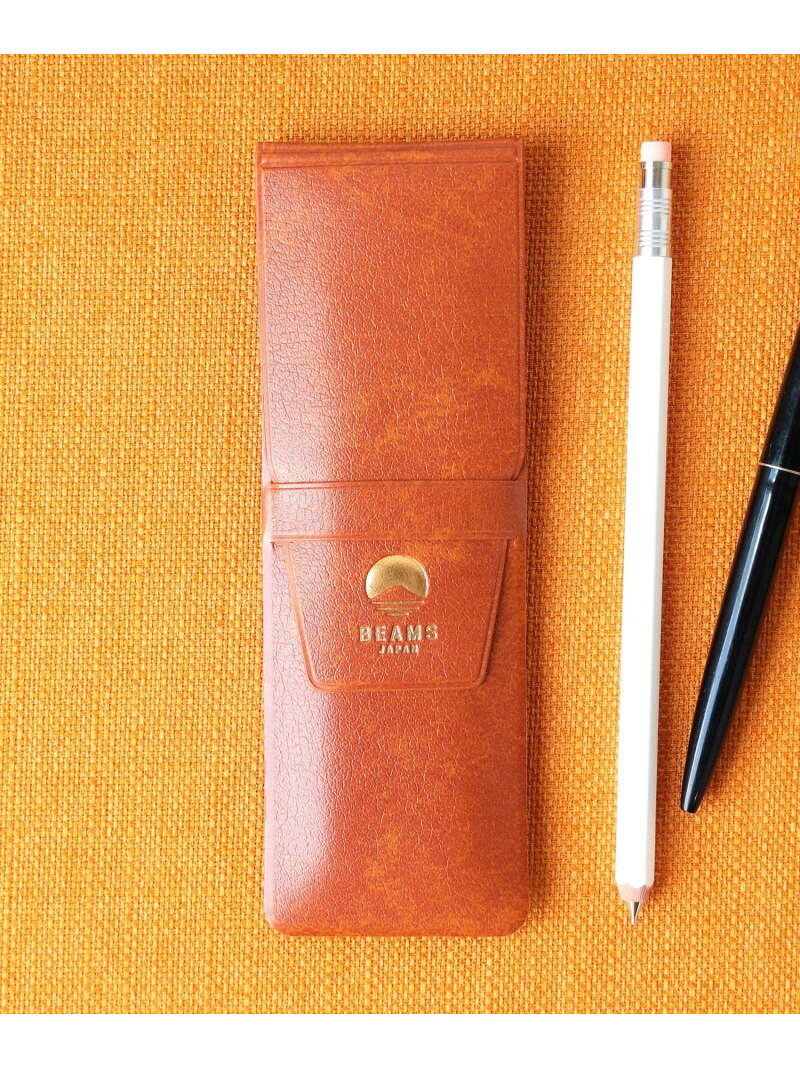 HIGHTIDE / 別注 クラシック ペンケース BEAMS JAPAN ビームス ジャパン 文房具 その他の文房具 レッド グリーン ネイビー オレンジ ホワイト ブラック ブラウン[Rakuten Fashion] beams-10071963 BEAMS/ビームス サンプル画像3