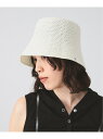 【SALE/30%OFF】平天 サーモハット Ray BEAMS ビームス ウイメン 帽子 ハット ブルー ホワイト【RBA_E】[Rakuten Fashio...