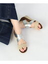 【SALE/20%OFF】クロスベルト ジュート サンダル(22.5~24.5cm) 25SS BEAMS HEART WOMEN ビームス ハート シューズ・...