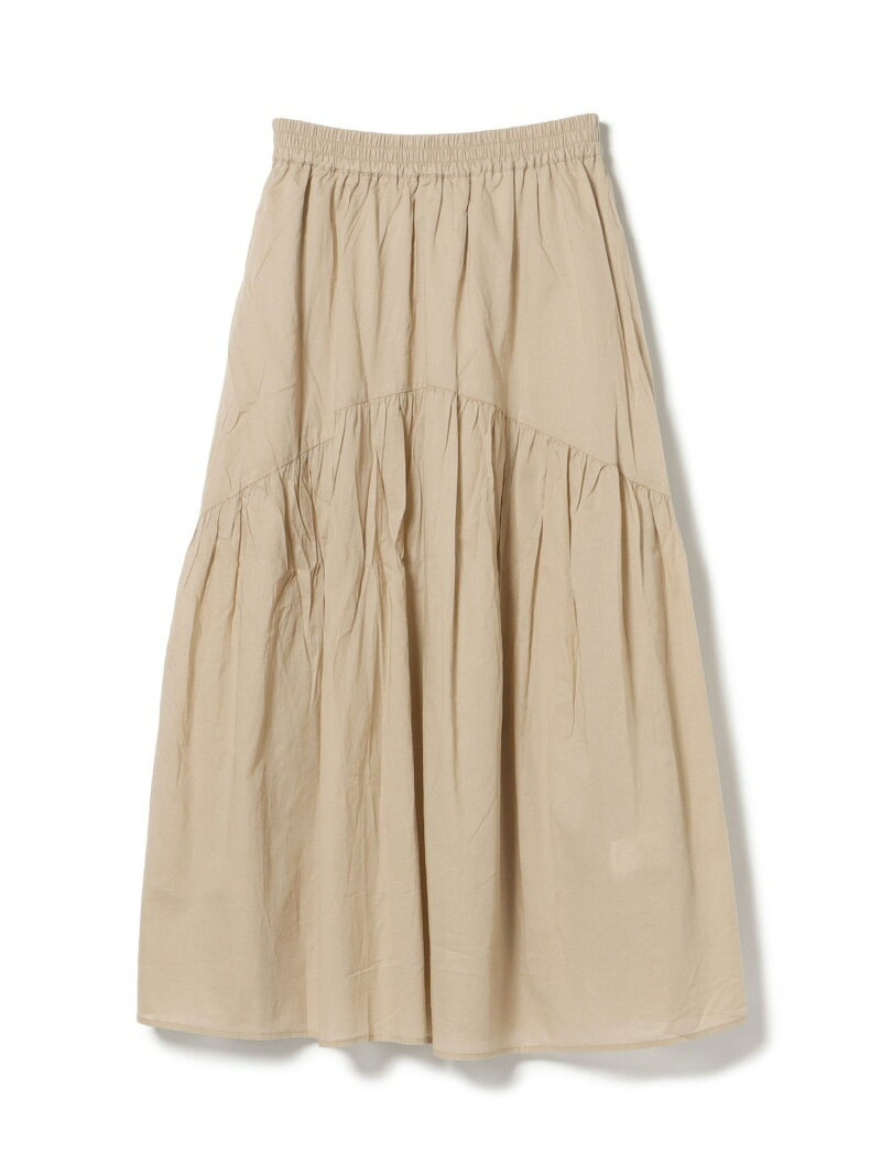 【SALE／30%OFF】リバーシブル ギャザー フレア スカート BEAMS HEART WOMEN ビームス ハート スカート その他のスカート グレー【RBA_E】【送料無料】[Rakuten Fashion]