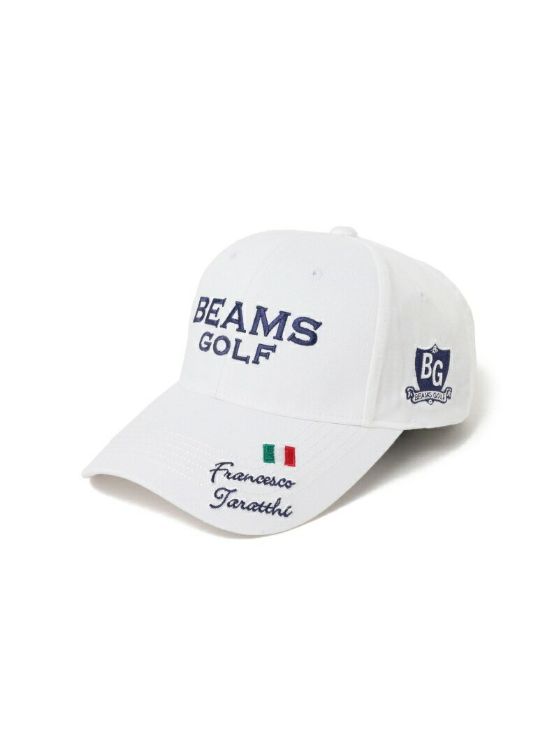 ビームス 帽子 メンズ BEAMS GOLF / タラッティ キャップ 2 BEAMS GOLF ビームス ゴルフ 帽子 キャップ ホワイト ネイビー【送料無料】[Rakuten Fashion]