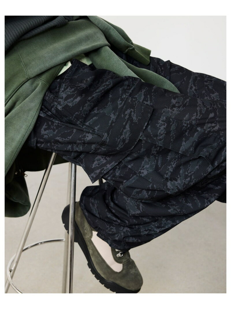 乐天商城 - M65 メッシュ カーゴパンツ BEAMS ビームス メン パンツ その他のパンツ ブラック グリーン【送料無料】[Rakuten Fashion]