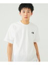 ビームス THE NORTH FACE / Short Sleeve Nuptse Cotton Tee BEAMS ビームス メン トップス カットソー・Tシャツ ホワイト ブラック【送料無料】[Rakuten Fashion]