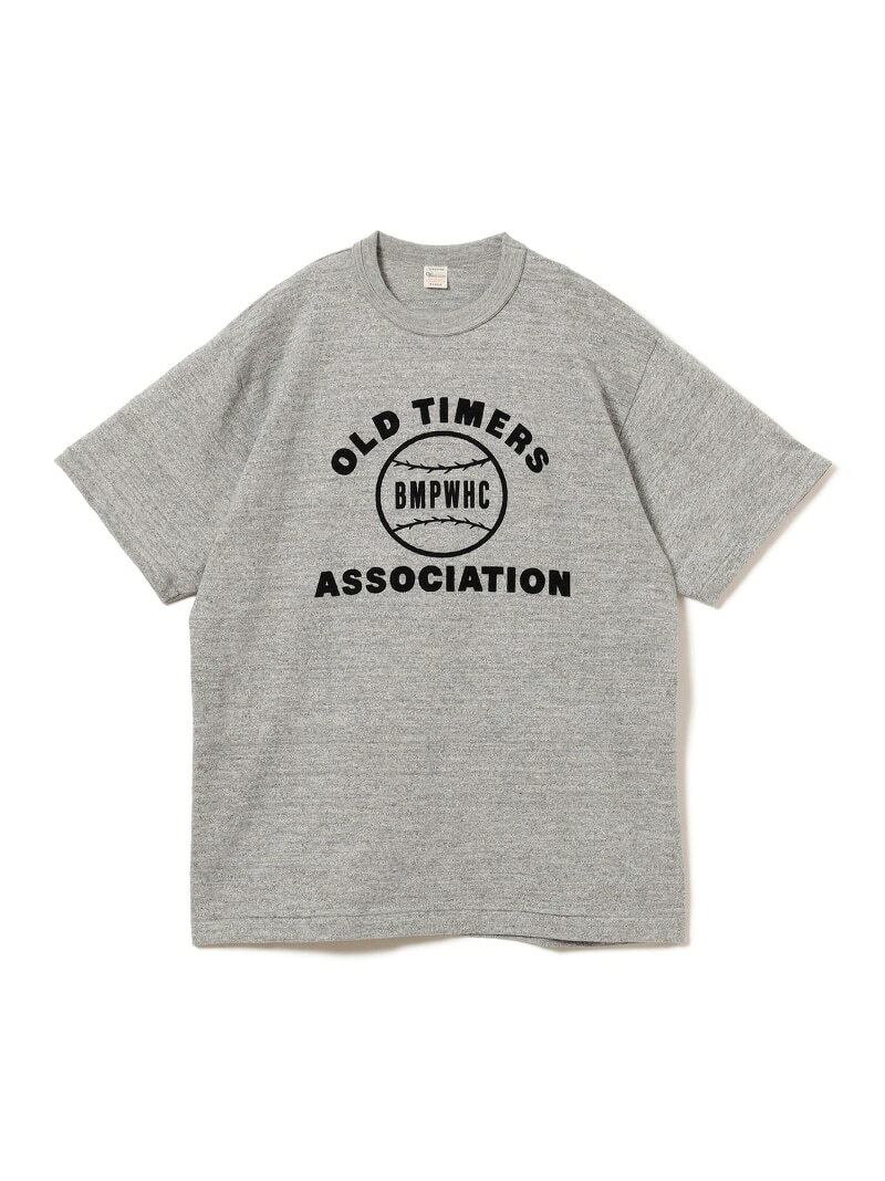 【別注】WAREHOUSE & CO. / Lot 4601 Print Tshirt #1 BEAMS PLUS ビームス メン トップス カットソー・Tシャツ ワインレッド ホワイト グレー ブラック【送料無料】[Rakuten Fashion]