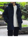 【定番人気】ジップ ダッフル コート 24AW BEAMS HEART MEN ビームス ハート ジャケット・アウター ダッフルコート ネイビー ホワイト グレ...