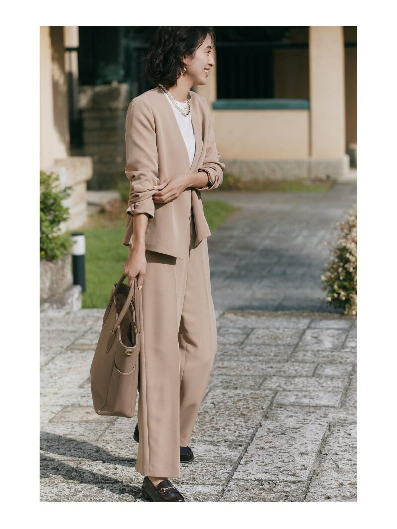 乐天商城 - 【SALE／40%OFF】【3/27新規値下げ】ストレート ワイドパンツ(XS~L) 25AW 秋冬 きれいめ オフィス 春まで使える B:MING by BEAMS ビーミング ライフストア バイ ビームス パンツ スラックス・ドレスパンツ ベージュ ネイビー【RBA_E】【送料無料】[Rakuten Fashion]
