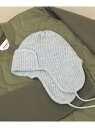 ニット フライト キャップ 防寒 ギフト 24AW BEAMS HEART WOMEN ビームス ハート 帽子 キャップ ベージュ グレー ブラウン【送料無料】...