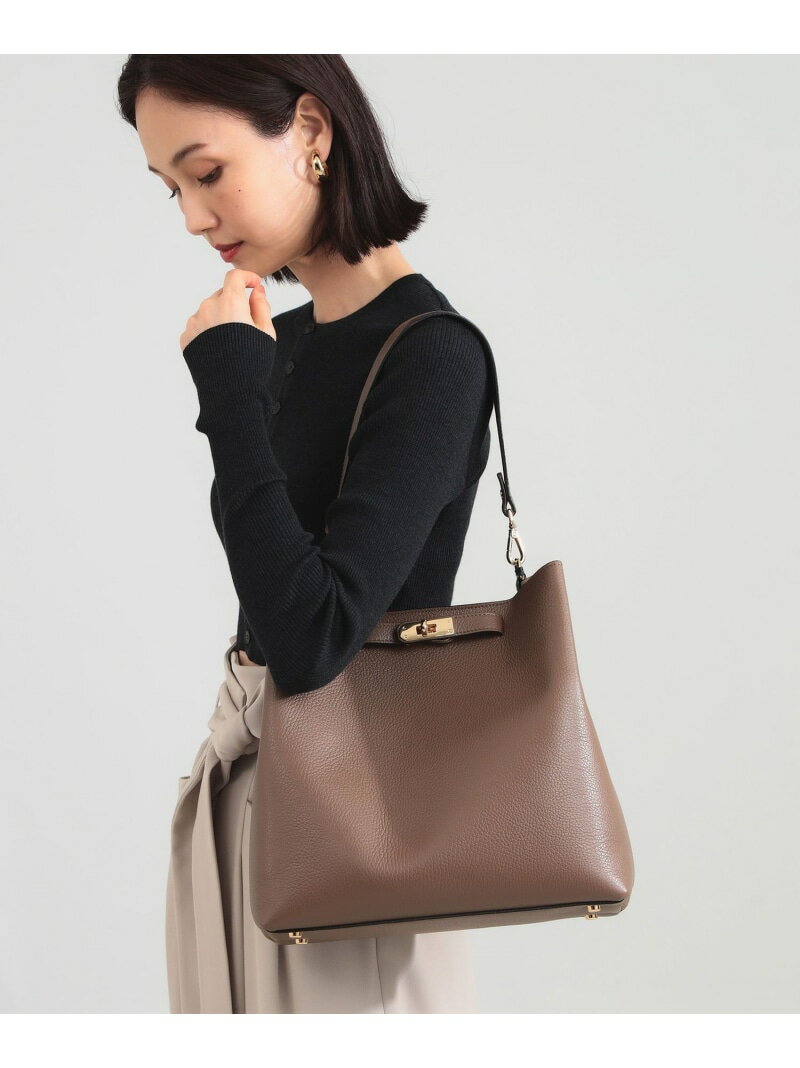 【別注】GIANNI NOTARO / 1ハンドル バケツ トートバッグ Demi-Luxe BEAMS デミルクス ビームス バッグ トートバッグ ブラック【送料無料】[Rakuten Fashion]のサムネイル