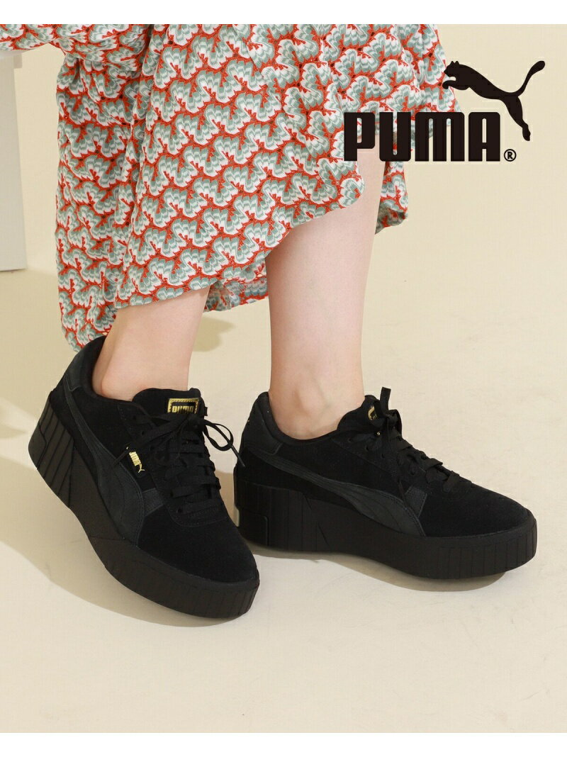 【WEB限定】PUMA / ウェッジ トーナル ウィメンズ スニーカー Ray BEAMS ビームス ウイメン シューズ スニーカー/スリッポン ブラック【送料無料】[Rakuten Fashion]