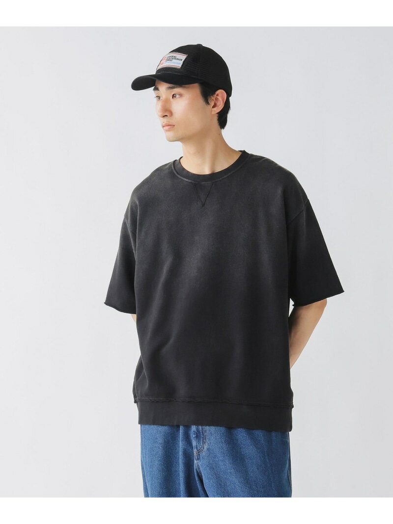 【SALE／30%OFF】GMS フェード ショートスリーブ スウェット BEAMS HEART MEN ビームス ハート トップス カットソー・Tシャツ ネイビー ブラック【RBA_E】【送料無料】[Rakuten Fashion]のサムネイル