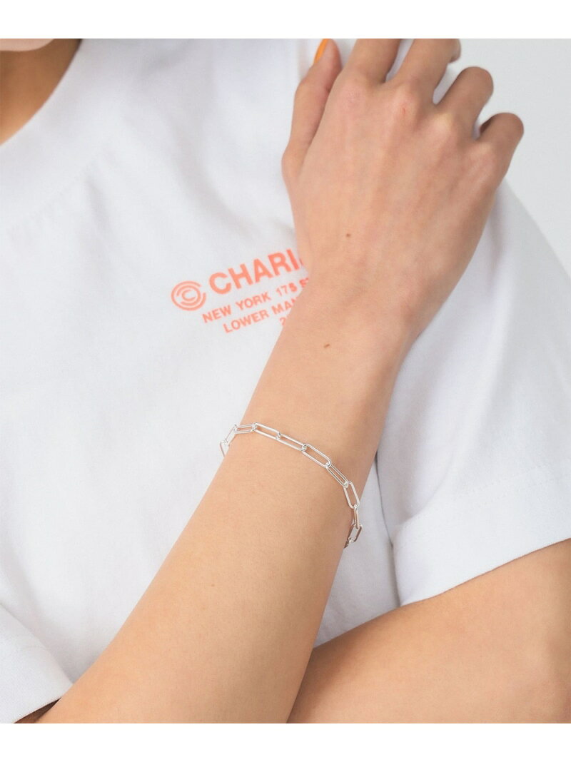 Rakuten - シルバー クリップチェーン ブレスレット Ray BEAMS ビームス ウイメン アクセサリー・腕時計 ブレスレット・バングル シルバー【送料無料】[Rakuten Fashion]