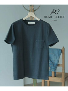 REMI RELIEF * BEAMS PLUS /  Pocket T-shirt BEAMS PLUS ӡॹ  ȥåץ åȥT ֥å ۥ磻 ֥롼 ͥӡͽ*̵[Rakuten Fashion]