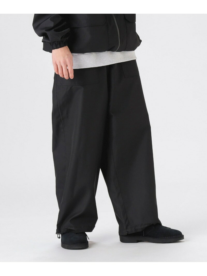 TAION / Non down Reversible Pants B:MING by BEAMS ビーミング ライフストア バイ ビームス パンツ その他のパンツ カーキグリーン ブラック【送料無料】[Rakuten Fashion]
