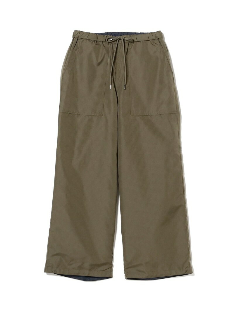 TAION / Non down Reversible Pants B:MING by BEAMS ビーミング ライフストア バイ ビームス パンツ その他のパンツ カーキグリーン ブラック【送料無料】[Rakuten Fashion]