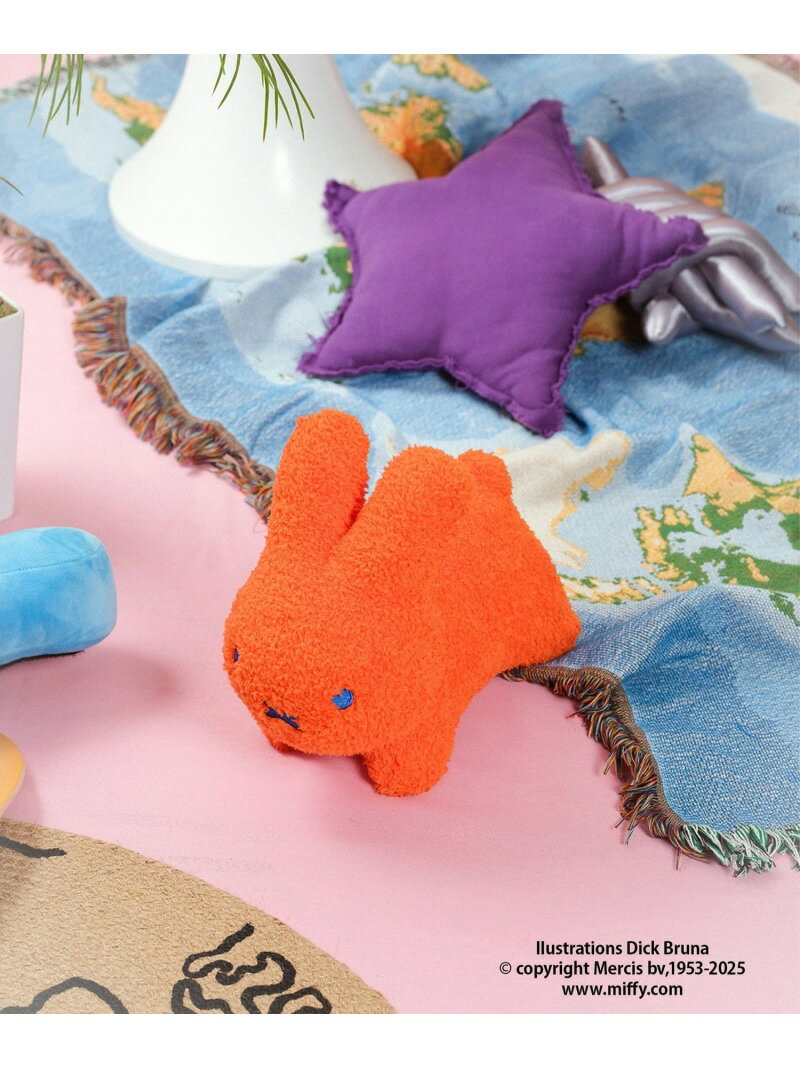 【別注】ides * MEDICOM TOY / ブルーナボンボン ふわモコ ミニ ラビット オレンジ ギフト 25AW 出産祝い bPr BEAMS ビームス メン インテリア・生活雑貨 その他のインテリア・生活雑貨 オレンジ【送料無料】[Rakuten Fashion]