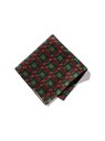 Pocket Chief Check*Horses Print BEAMS PLUS ビームス メン ファッション雑貨 スカーフ・バンダナ ネイビー グリーン ...