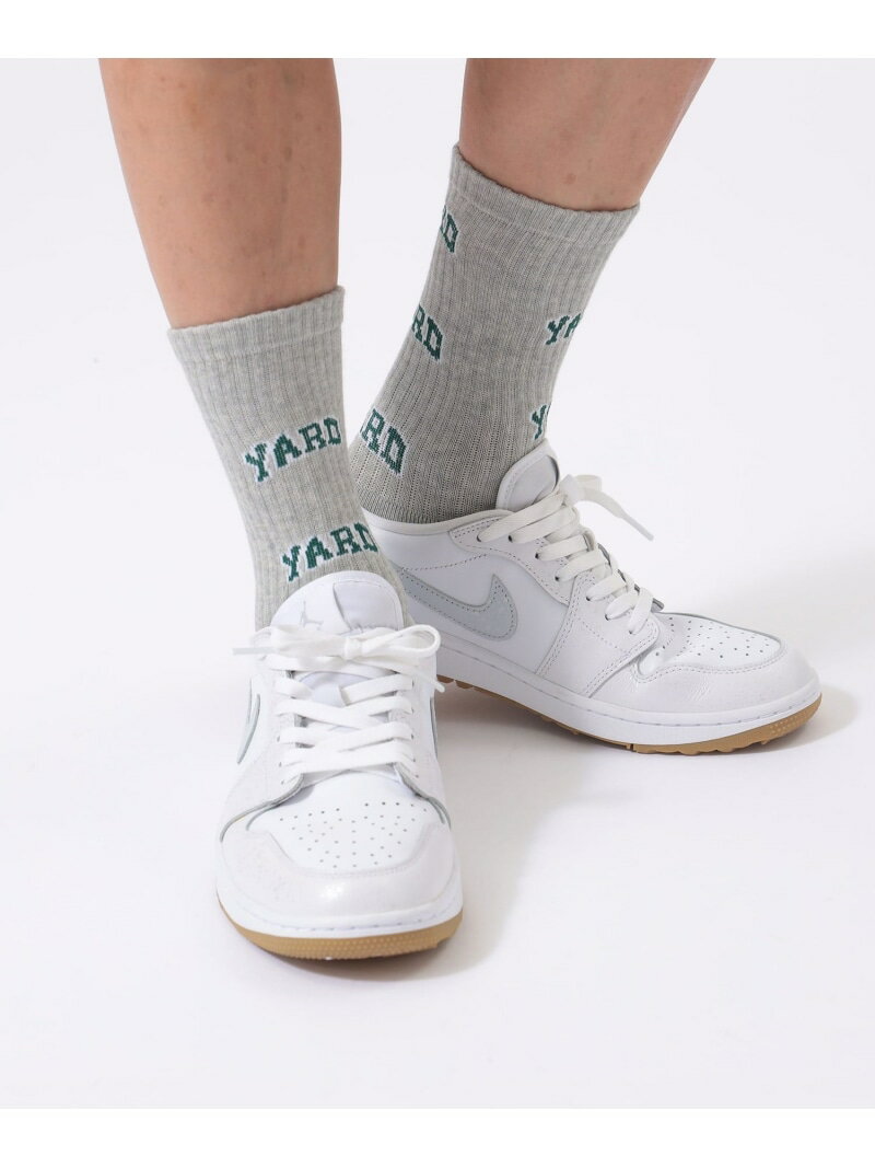 【SALE／60%OFF】＜MEN＞YARD ロゴソックス BEAMS GOLF ビームス ゴルフ 靴下・レッグウェア 靴下 ホワイト ブラック【RBA_E】[Rakuten Fashion]