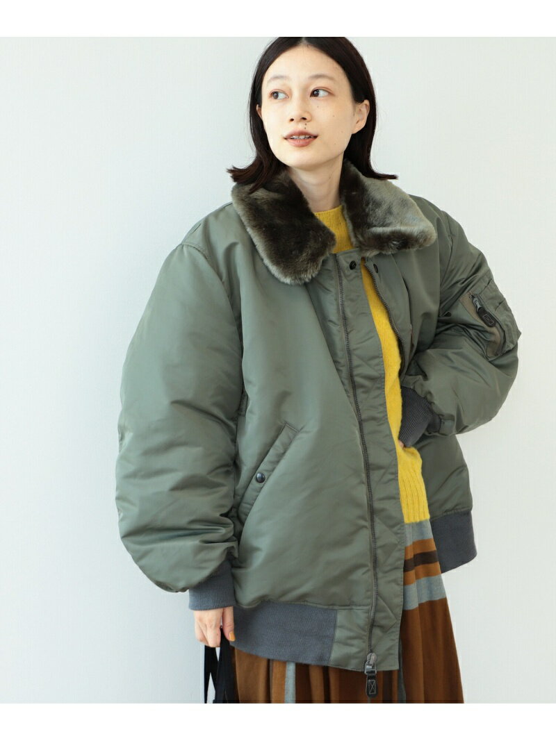 BUZZ RICKSON'S × BEAMS BOY / 別注 B-15D BEAMS BOY ビームス ウイメン ジャケット・アウター ブルゾン・ジャンパー【送料無料】[Rakuten Fashion]