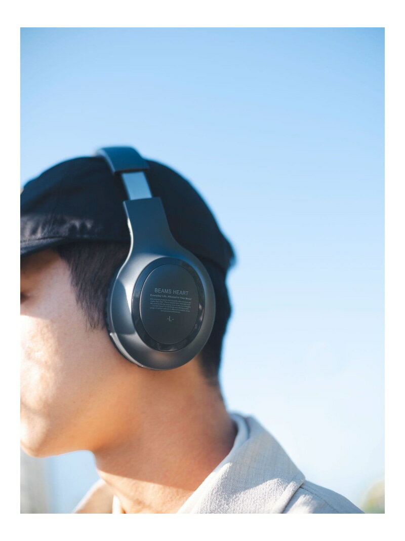 ワイヤレス ヘッドフォン BEAMS HEART MEN ビームス ハート スマホグッズ・オーディオ機器 イヤホン・イヤホンケース・ヘッドフォン グレー【送料無料】[Rakuten Fashion]