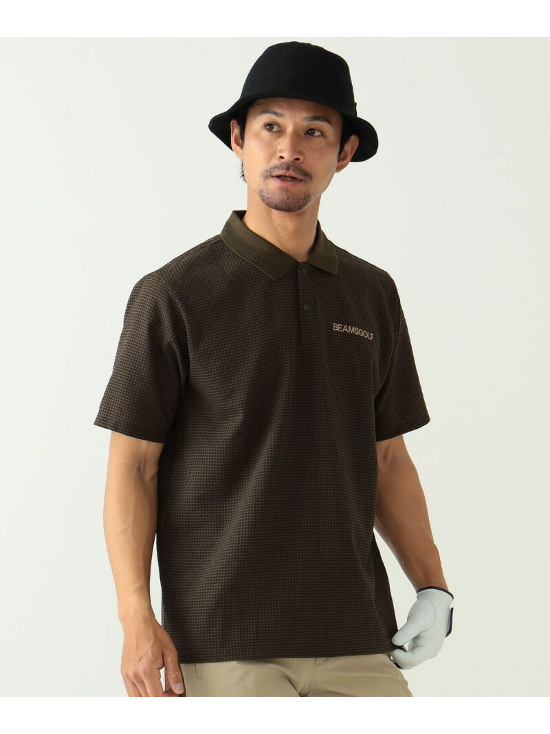 BEAMS GOLF ORANGE LABEL / ɥåȥ(R)åݥ BEAMS GOLF ORANGE LABEL ӡॹ  ȥåץ ݥ ֥饦 ֥å̵[Rakuten Fashion]