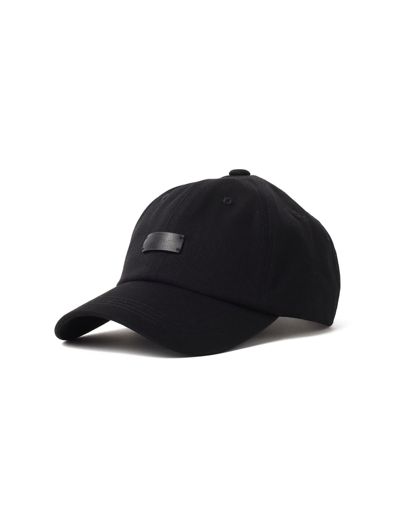 レザー タグ キャップ BEAMS HEART MEN ビームス ハート 帽子 キャップ ブラック ネイビー【送料無料】[Rakuten Fashion]