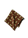 Pocket Chief Paisley Print BEAMS PLUS ビームス メン ファッション雑貨 スカーフ・バンダナ ブラウン レッド ネイビー【送...