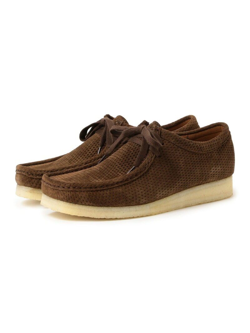 乐天商城 - Clarks / Wallabee Brown Perforated BEAMS ビームス メン シューズ・靴 その他のシューズ・靴 ブラック【送料無料】[Rakuten Fashion]