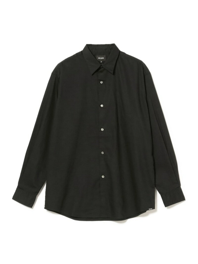 ベーシック シャツ BEAMS ビームス メン トップス シャツ・ブラウス ブラック ホワイト ベージュ カーキ ブルー ネイビー【送料無料】[Rakuten Fashion]のサムネイル