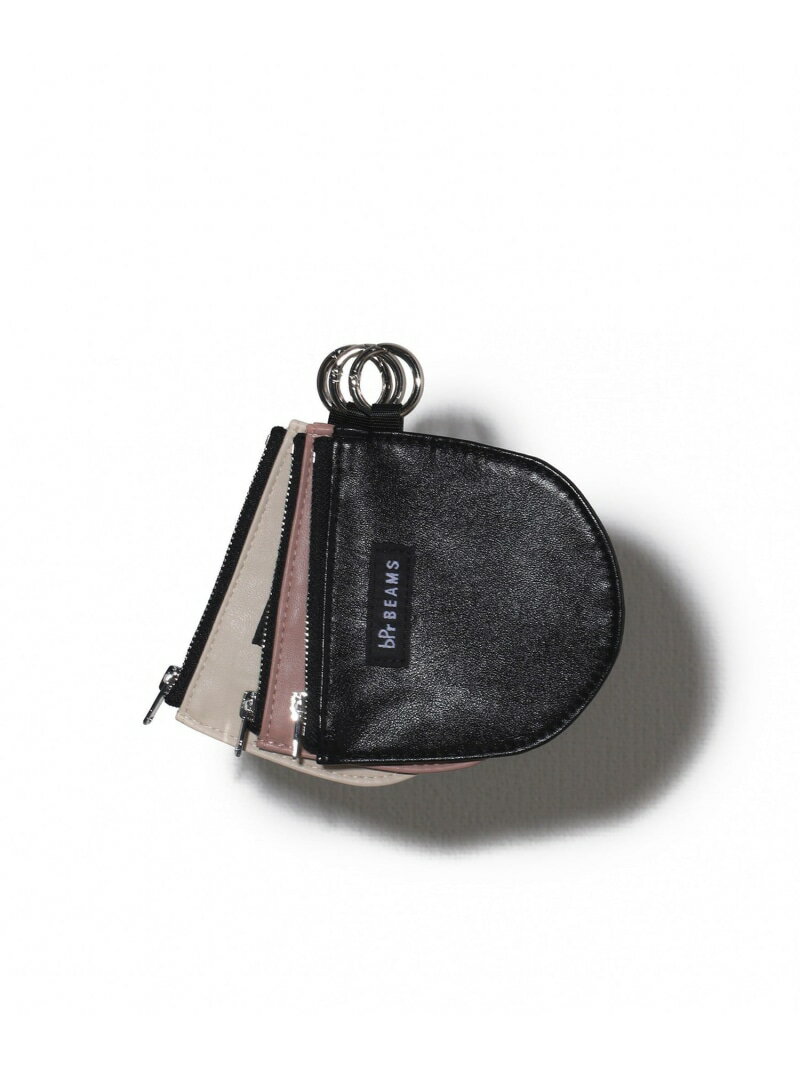 フェイクレザー ポーチ S bPr BEAMS ビームス メン 財布・ポーチ・ケース ポーチ ベージュ グリーン ブルー ピンク グレー ホワイト ブラック ブ...
