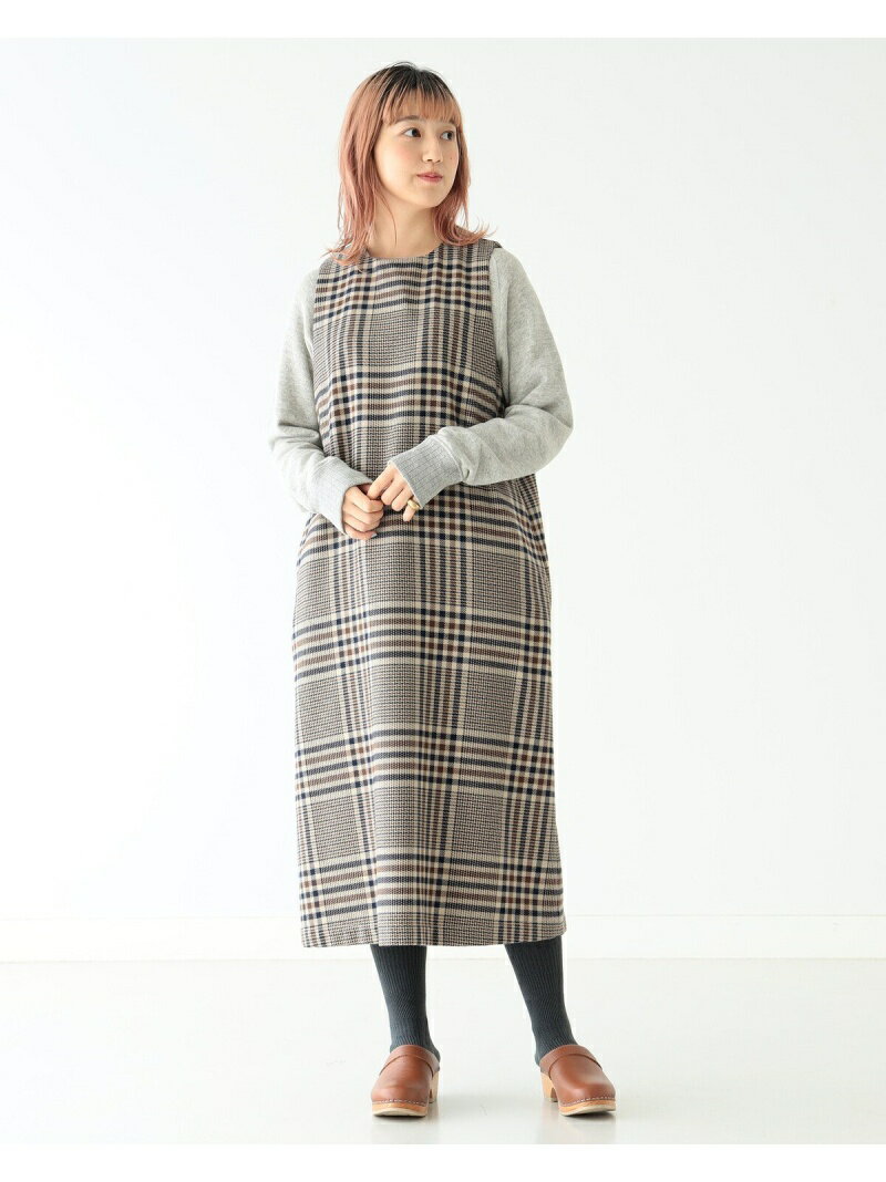 楽天市場 Beams Boy ノースリーブ チェック ワンピース Beams Boy ビームス ウイメン ワンピース ノースリーブワンピース ベージュ オレンジ 送料無料 Rakuten Fashion Beams ビームス