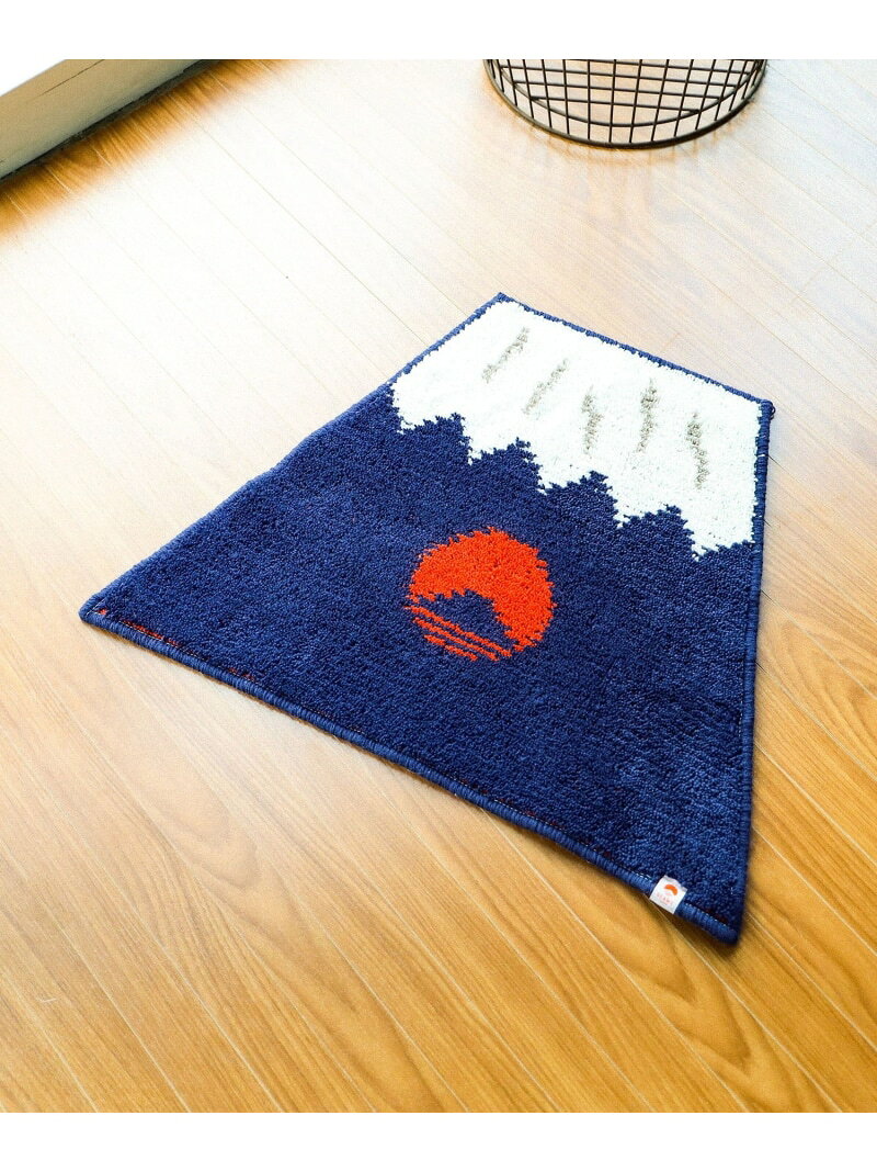 乐天商城 - 【別注】三愛繊維 / 富士山 マルチマット BEAMS JAPAN ビームス ジャパン インテリア・生活雑貨 その他のインテリア・生活雑貨 オレンジ ネイビー[Rakuten Fashion]