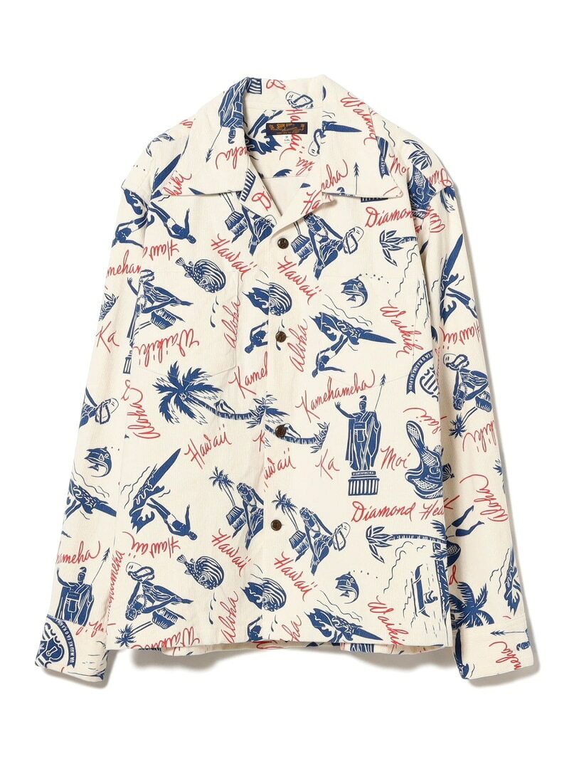 Rakuten - SUN SURF / CORDUROY OPEN SHIRT BEAMS BOY ビームス ウイメン トップス シャツ・ブラウス ホワイト【送料無料】[Rakuten Fashion]