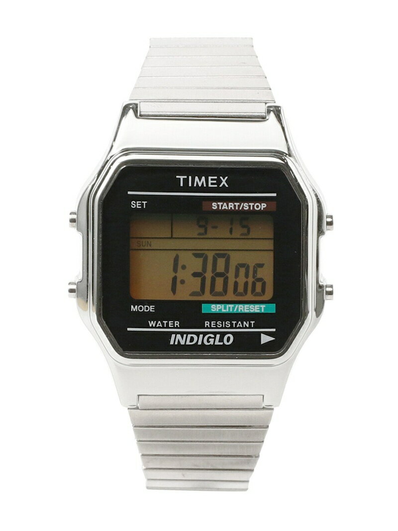 楽天BEAMS／ビームスTIMEX / Classics Digital デジタル ウォッチ BEAMS MEN ビームス メン アクセサリー・腕時計 腕時計 シルバー ブラック ゴールド【送料無料】[Rakuten Fashion]