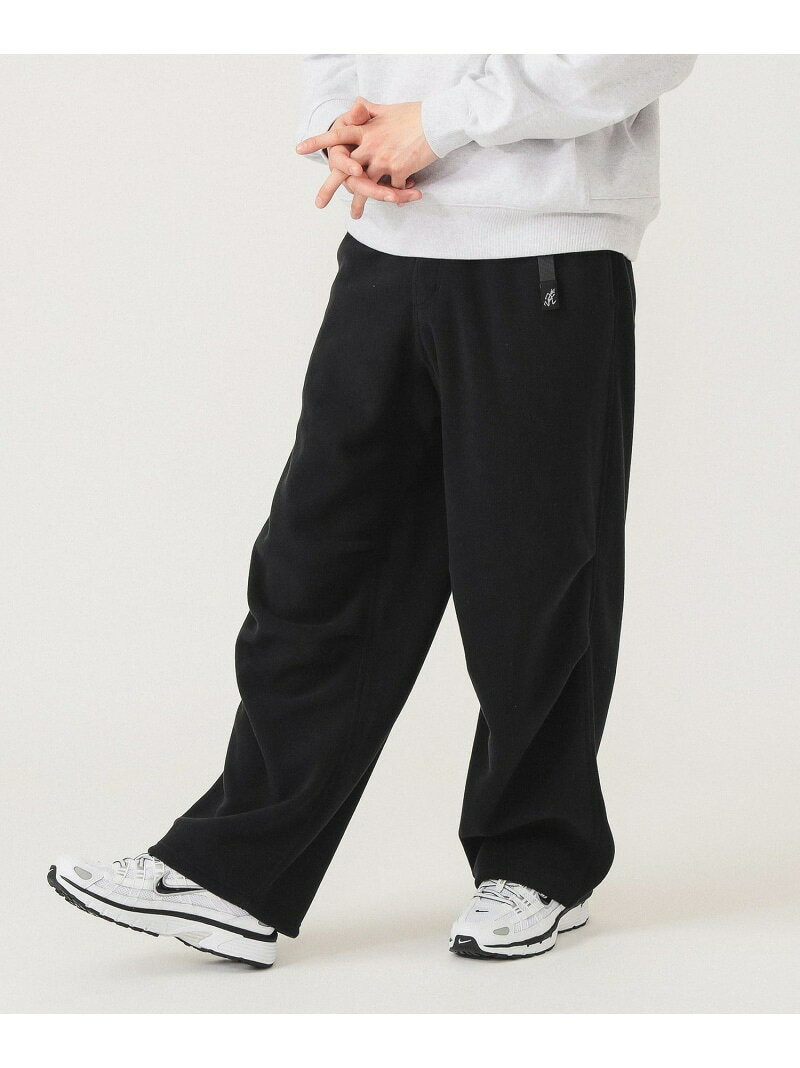 楽天市場】gramicci × beams ／ 別注 フリース ナロー パンツの通販