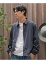 【SALE／30%OFF】【吸水速乾・接触冷感】BEAMS HEART / ポリトロ コーチ シャツジャケット BEAMS HEART MEN ビームス ハート トップス シャツ・ブラウス ネイビー ブラック【RBA_E】【送料無料】[Rakuten Fashion]