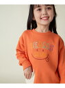 【SALE/20%OFF】【4/3新規値下げ】スマイル 刺繍 スウェット 24AW(90~130cm) BEAMS mini ビームス ミニ トップス スウェッ...