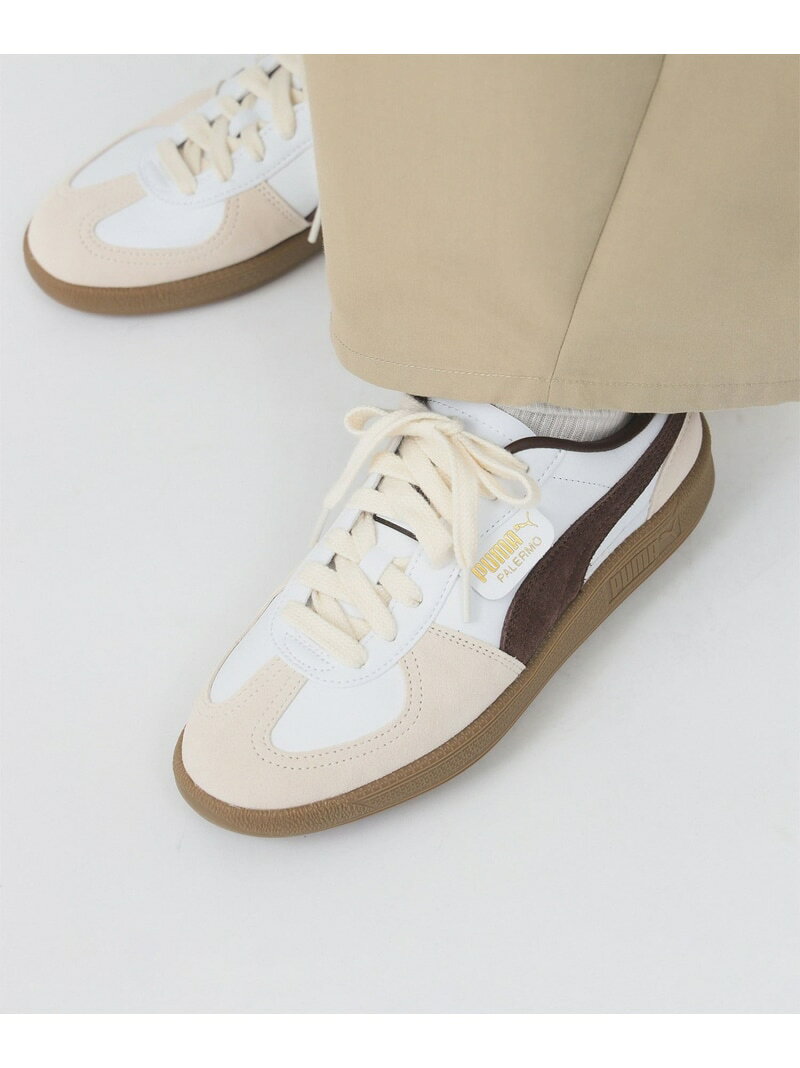【楽天・WEB限定】PUMA / パレルモ レザー スニーカー Ray BEAMS ビームス ウイメン シューズ・靴 スニーカー ホワイト【送料無料】[Rakuten Fashion]