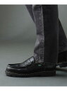 Paraboot / 別注 REIMS クロムエクセルレザー ローファー BEAMS F ビームス メン シューズ・靴 レースアップ・ドレスシューズ ブラック【...