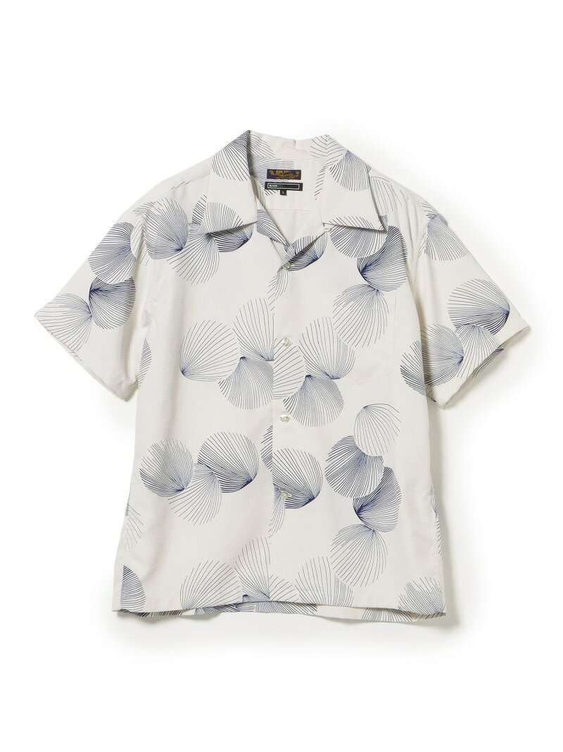【別注】SUN SURF / DUKE 039 S SHELL アロハ ゴルフシャツ BEAMS GOLF ORANGE LABEL ビームス ゴルフ トップス ポロシャツ ホワイト ブラウン【送料無料】 Rakuten Fashion
