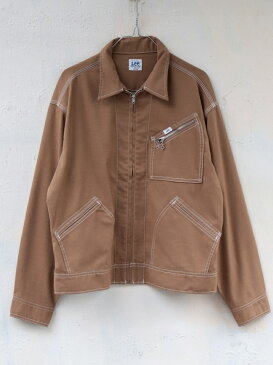 [Rakuten Fashion]【SALE／40%OFF】Lee × BEAMS / 別注 ワーク ジャケット BEAMS MEN ビームス メン コート/ジャケット デニムジャケット ブラウン グレー【RBA_E】【送料無料】