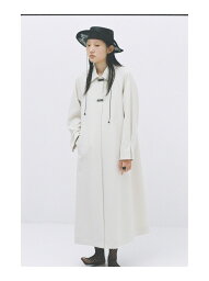 レイ ビームス コート レディース 【SALE／40%OFF】【4/4新規値下げ】Ray BEAMS /メタル フックボタン ステンカラーコート 24SS Ray BEAMS ビームス ウイメン ジャケット・アウター ステンカラーコート ブラック【RBA_E】【送料無料】[Rakuten Fashion]