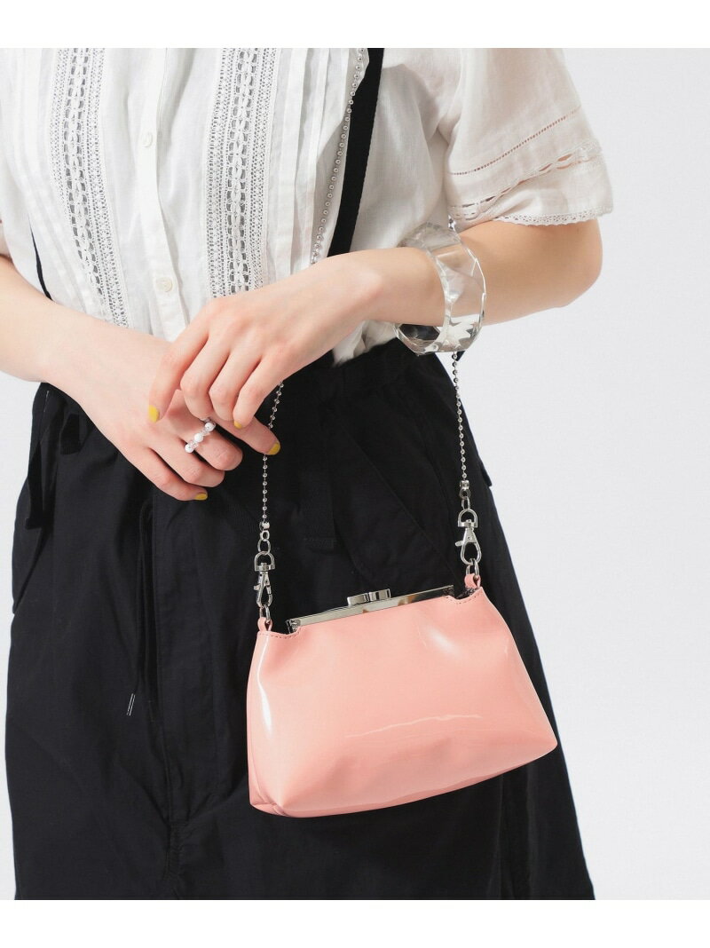 【SALE／40%OFF】がま口 バッグ BEAMS BOY ビームス ウイメン バッグ その他のバッグ ホワイト ブラウン ピンク【RBA_E】【送料無料】[Rakuten Fashion]のサムネイル